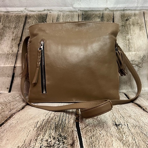 orYANY - Tan with green and dark red crossbody - Picture 3 of 12